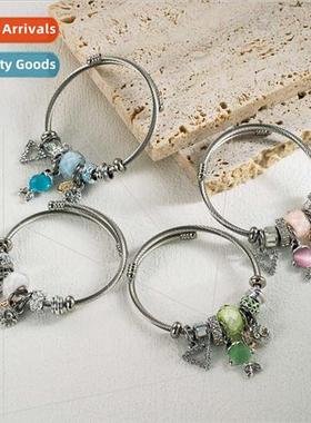 Europe personalized creative stainless steel bracelet goldfi