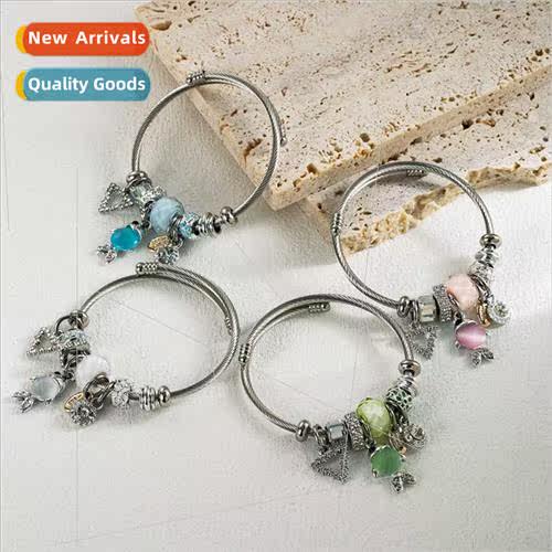 Europe personalized creative stainless steel bracelet goldfi