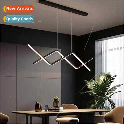 Dining table dining room bar pendant light minimalist long l