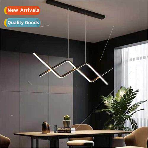 Dining table dining room bar pendant light minimalist long l