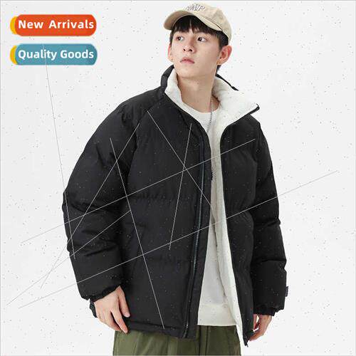 Men padded cotton jacket 2023 new winter warm down cotton ja