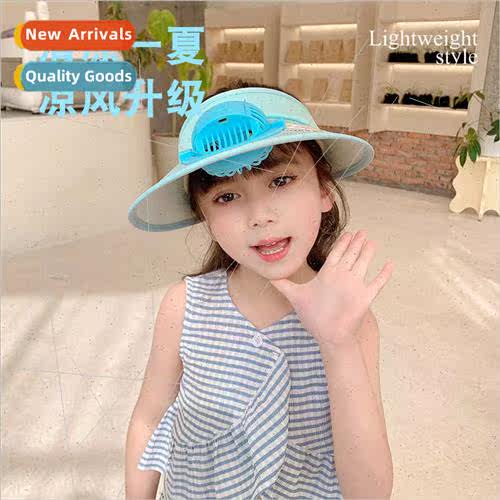 Cartoon puppy children sun hat summer outdoor sunscreen UV r