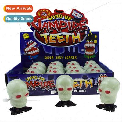 funny wind-up wind-up jumping luminous effect skull Hallowee