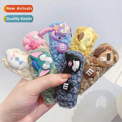 Korea lamb wool bb clip clip fur hair card plush hair clip b