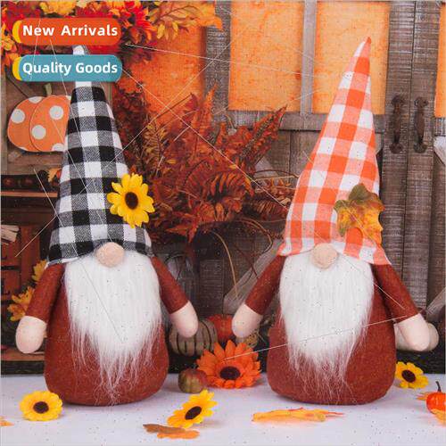 New Harvest Festival Thanksgiving Doll Maple Leaf Sunflower