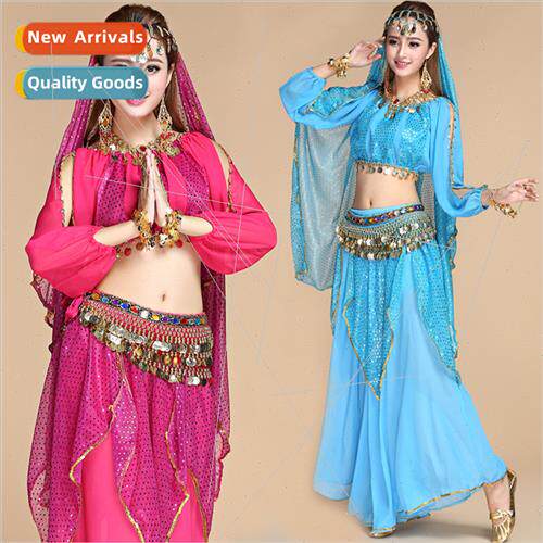 belly dance su permance clothing dance practice clothes ethn