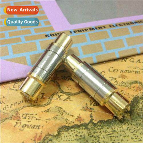 Copper Gold Plated Lotus  Through Header Video Audio RCA  Th