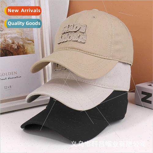 New letters baseball cap female Korean casual hundred duck t