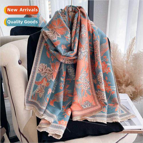 Women new fall winter thickened scarf imation cashmere long