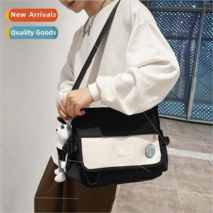 tide crossbody bag men fashion hundred ins shoulder bag larg