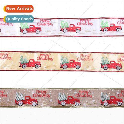 New 10 meters Christmas decorative sprinkles printing gold r