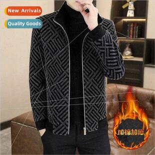 Fall winter imation mink men short windbreaker jacket tide 2