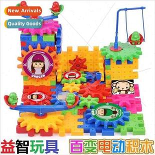 electric Assembly Variety Blocks Electroni Building Children