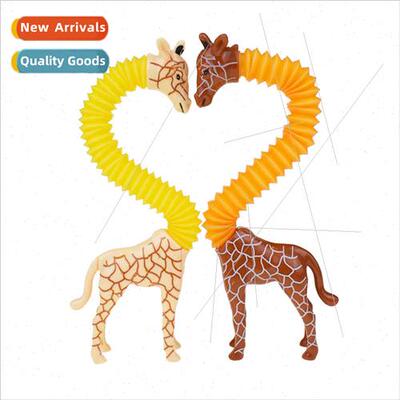lighted telescopic tube giraffe dog shark dolphin retractabl