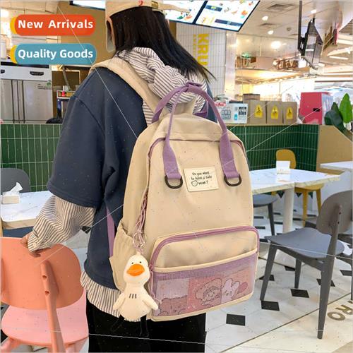 Schoolbag female Korean college secondary school students la