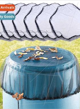 Outdoor Garden Rain Barrel Mesh Cover Catch Basin Insect Scr