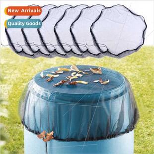 Outdoor Cover Insect Scr Mesh Basin Barrel Rain Garden Catch