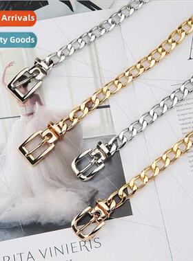 Men women hip-hop metal belt ins accessories fashion dress j