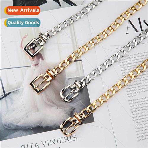 Men women hip-hop metal belt ins accessories fashion dress j