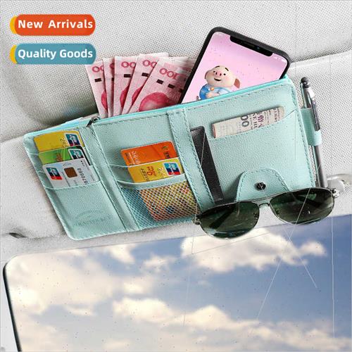Car visor card clip glasses clip multifunctional ticket bloc