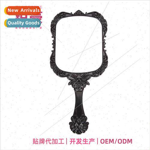 Butterfly model retro square makeup mirror  square stereo re