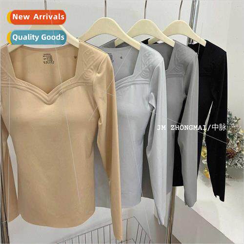 No trace beautiful muscle warm clothing 9329#Women padded th