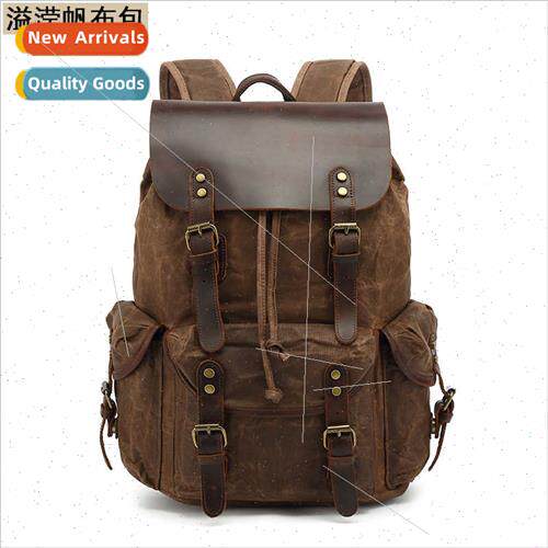 Men women backpacks vintage shoulder travel bag computer tra
