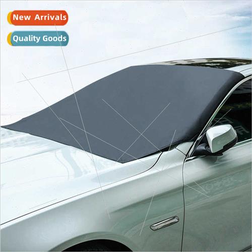 Snow block 190d oxd silver coated silver cloth car rear snow