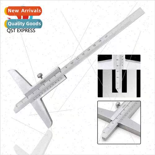 Depth Vernier Caliper 0-150mm Height Depth Measuring Tool Wo