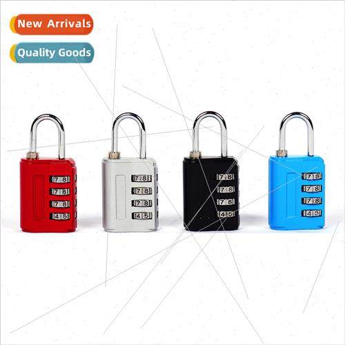 Combination lock 4-dig code padlock luggage lock cabinet loc