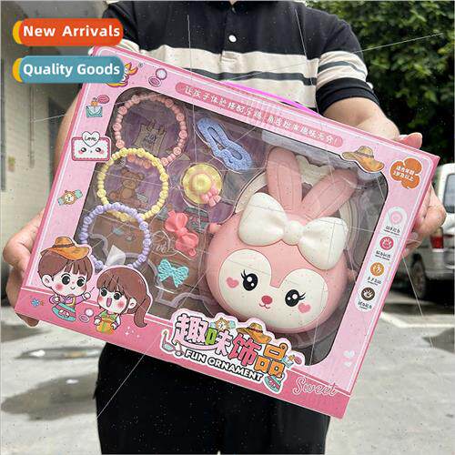 Children play house bracelet hairpin jewelry toy set girls r