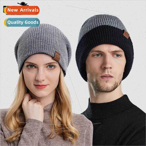 9132 new fall winter knted cap men women neutral Europe Uned