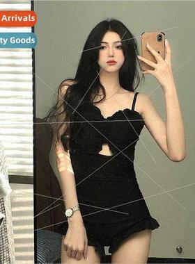 Swimsu female one-piece sexy 2024 new Korea ins swimsu conse