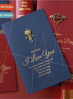 Wedding Vows Card Vintage Metal DIY Thank You Card  Paper St