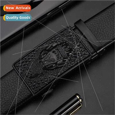 Men Automatic Buckle Belt Middle-aged Hundreds casual double