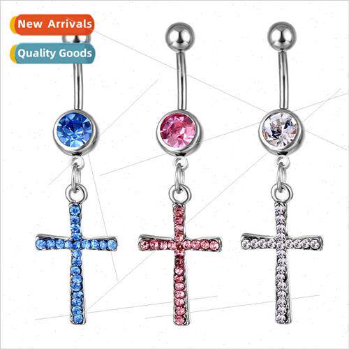Piercing Jewelry Stainless Steel Navel Nails Diamond Encrust