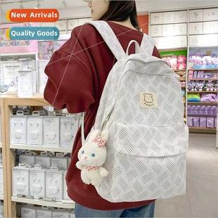 Japan shoulder bag Schoolbag simple new niche backpack girls