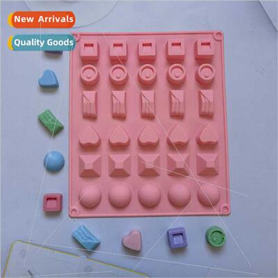 licone 30 wh 6 groups semi-round chocolate DIY cake ice cook