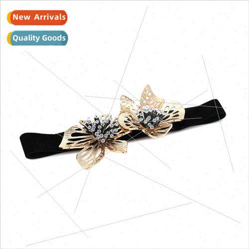 three-dimensional handmade beaded flowers necklace exaggerat