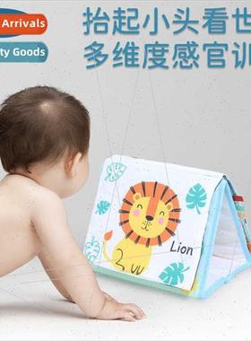 New children ha-ha mirror calendar cloth book puzzle soothin