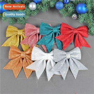 gold dust mall pearl Chris shopping cotton diy Christmas bow