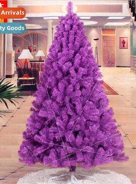 1.8M/180CM Purple Encrypted Christmas Tree Christmas Hotel D