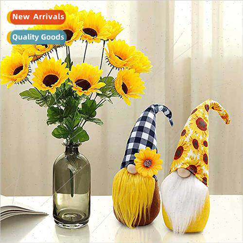 Bee Festival plush bearded faceless old man doll decorations
