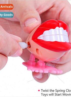 wind-up wind-up jumping big whe teeth flaming red lips teeth