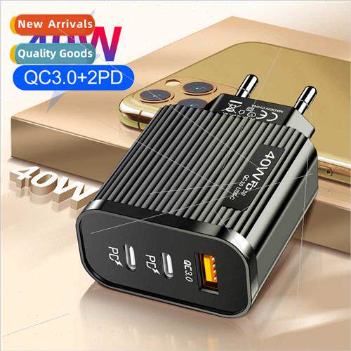 New USB+2PD Type-c Cell Phone Charger Multi-Port U.S.-Spec &