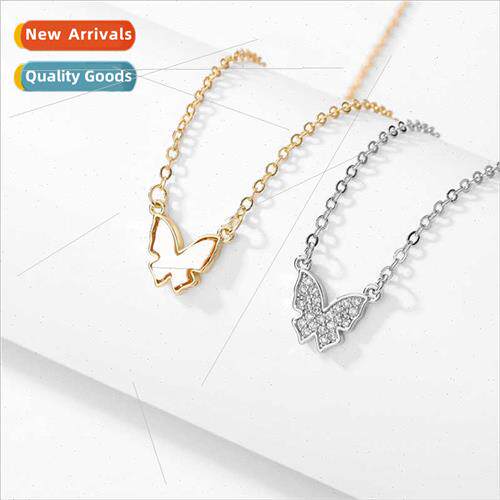 butterfly niche necklace female collarbone necklace hundred