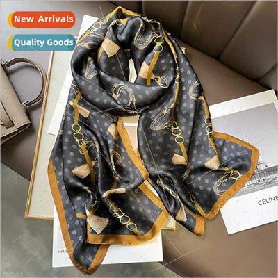 Long lk Scarf Women Career wh Whip Chain mulation lk ghtweig