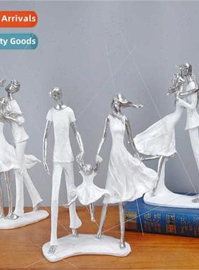 Europe creative family soft furnishing affection sculpture r