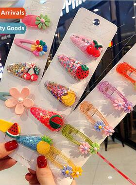 Korea children hair clips bb clip girls hair card clip headd