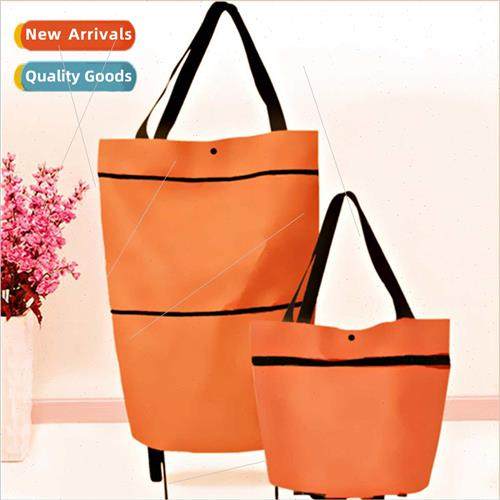 Portable Shopping Trolley Bag Shopping Foldable Cart Folding
